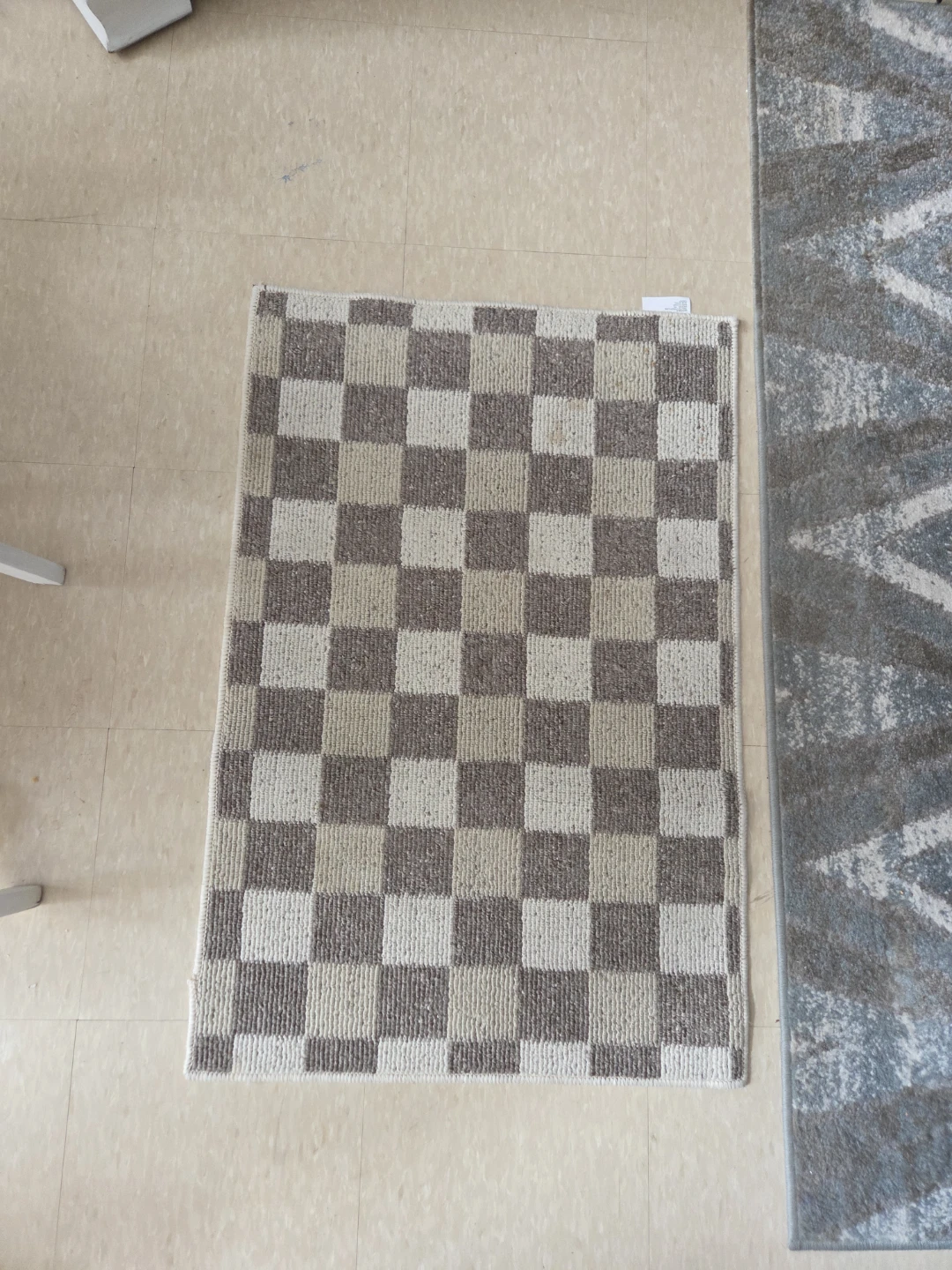 Checkerboard Area Rug 🥕 - photo 2