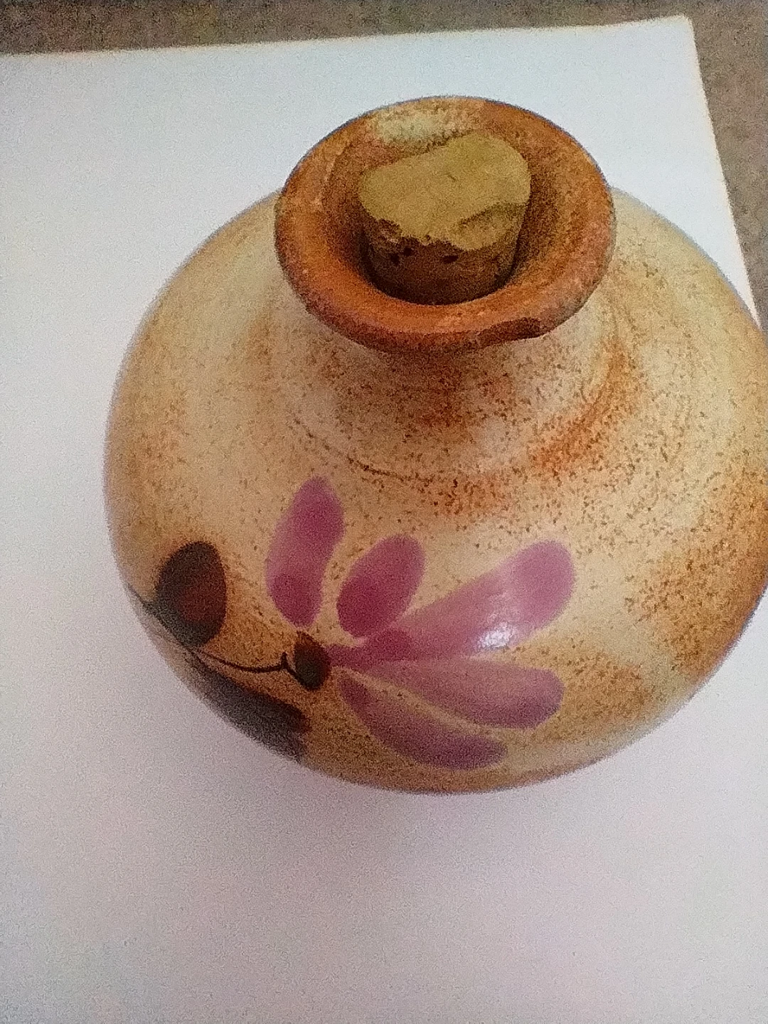 🥕 Ceramic aroma defuser with Flower Design. Thrifty