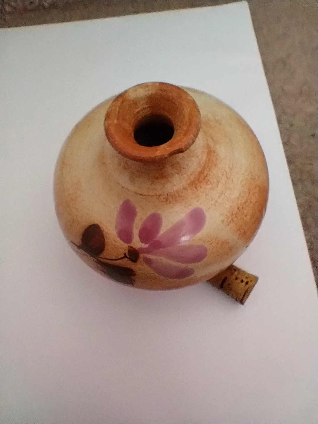 🥕 Ceramic aroma defuser with Flower Design. Thrifty - photo 2