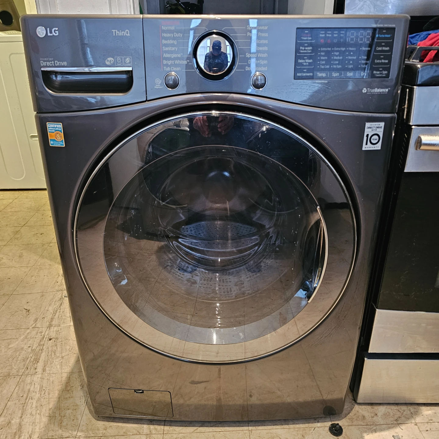 LG ThinQ Front Load Washer
