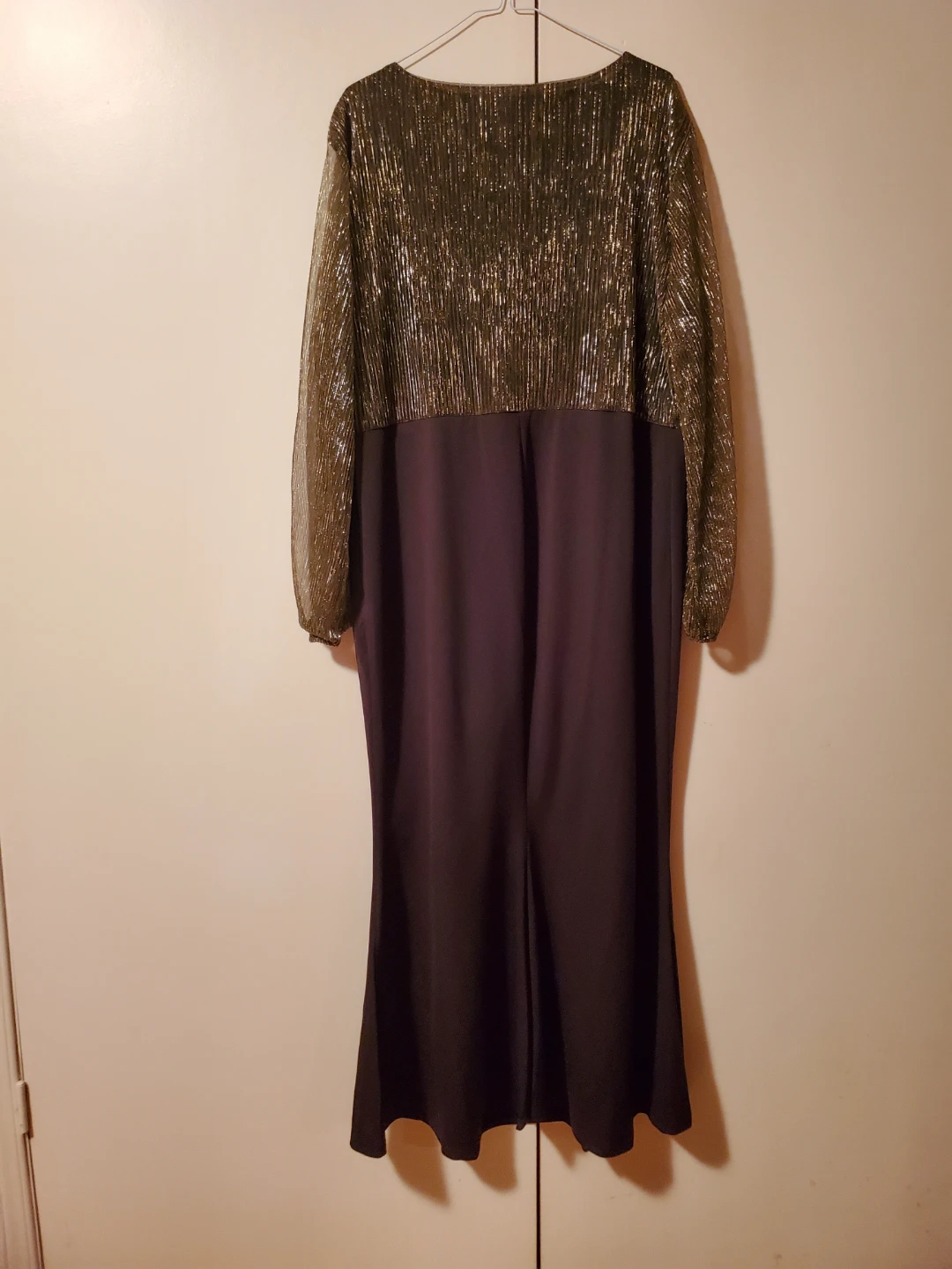 🥕 Sparkly Long Sleeve Maxi Dress - photo 4