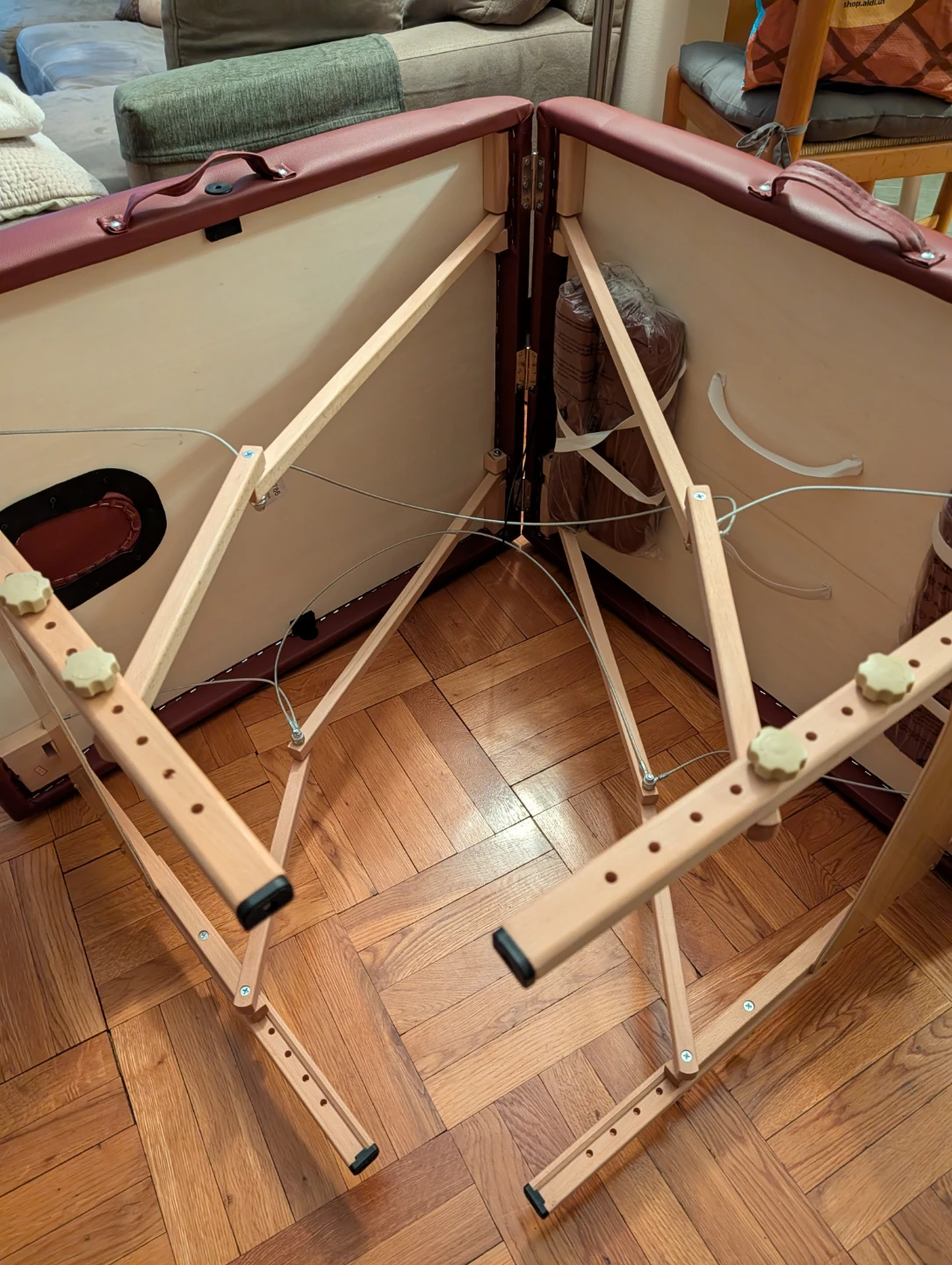 Portable Massage Table with Face Cradle - photo 4