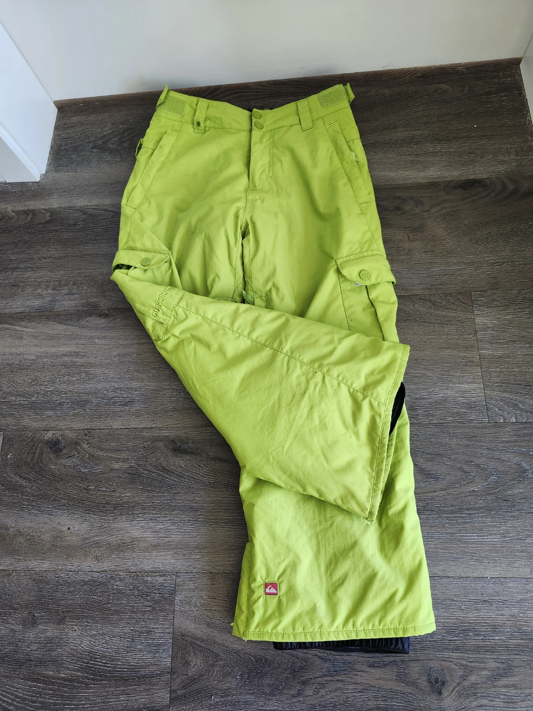Quiksilver Youth Ski/Snowboard Pants - Size 10 - Lime Green - photo 3
