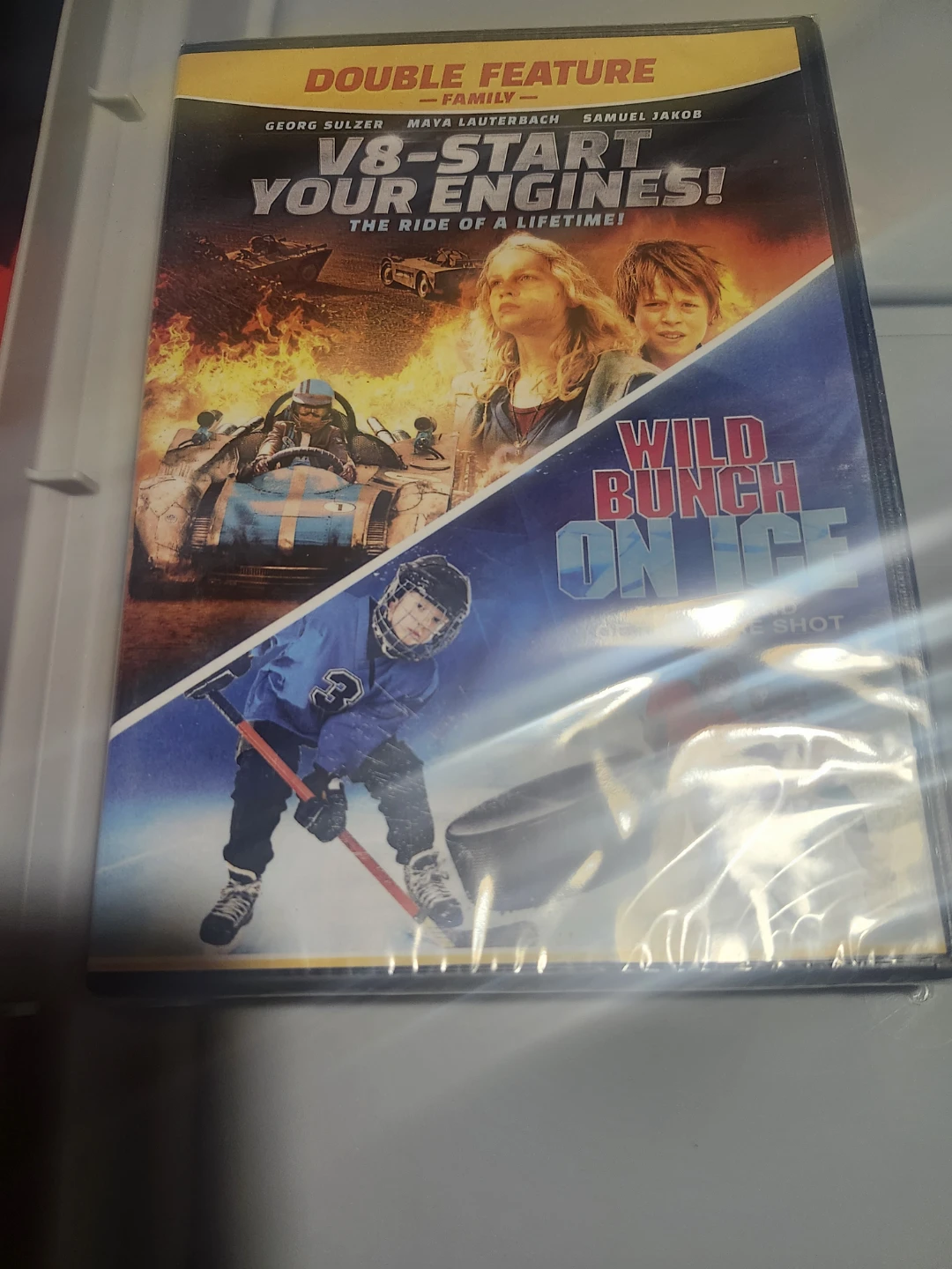V8-Start Your Engines! & Wild Bunch on Ice Double Feature DVD