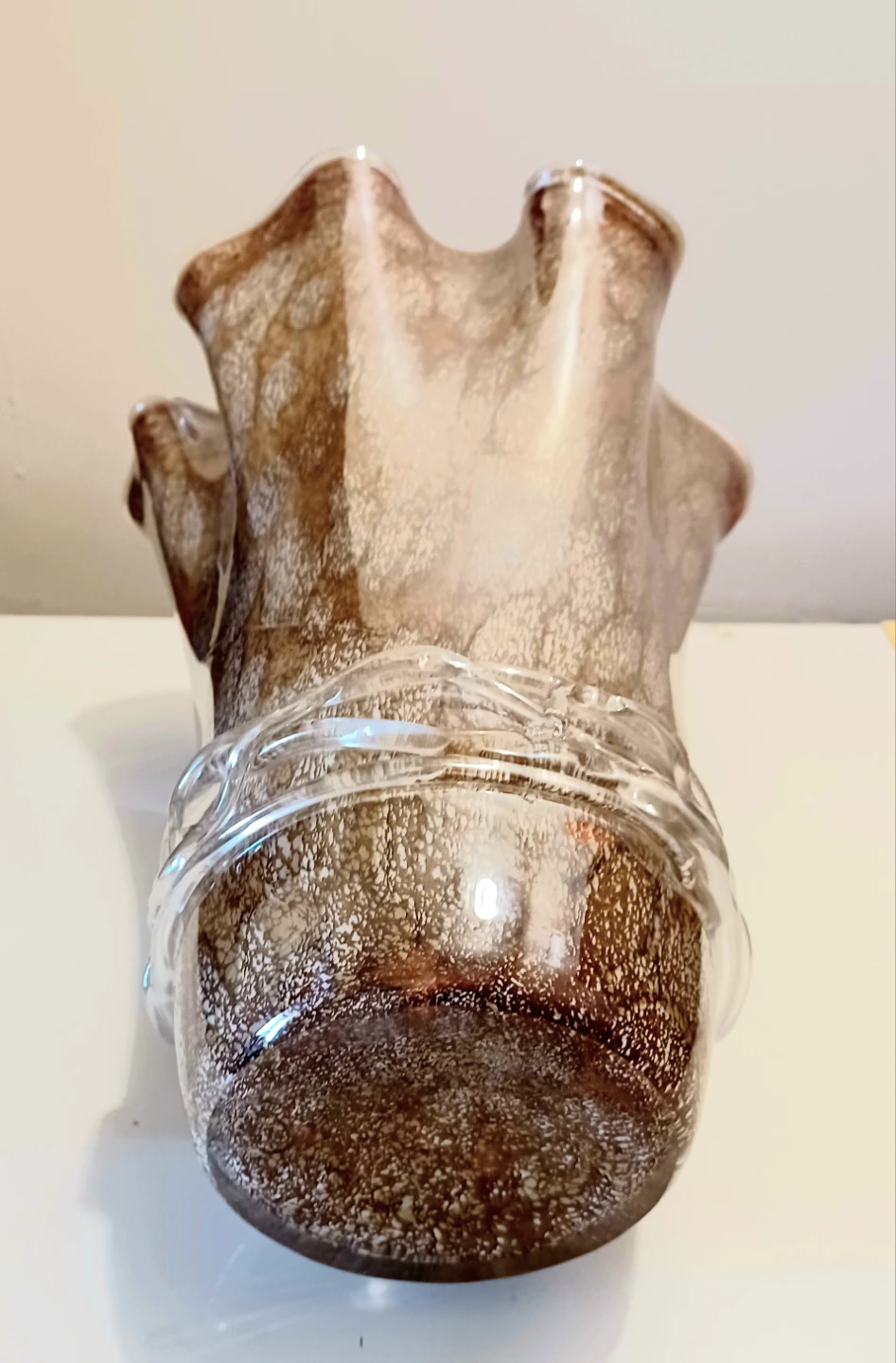 MCM Tall Hand Blown Jozefina Krosno Vase - photo 5