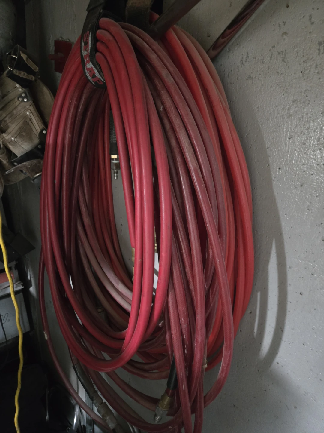 Red Air Hose