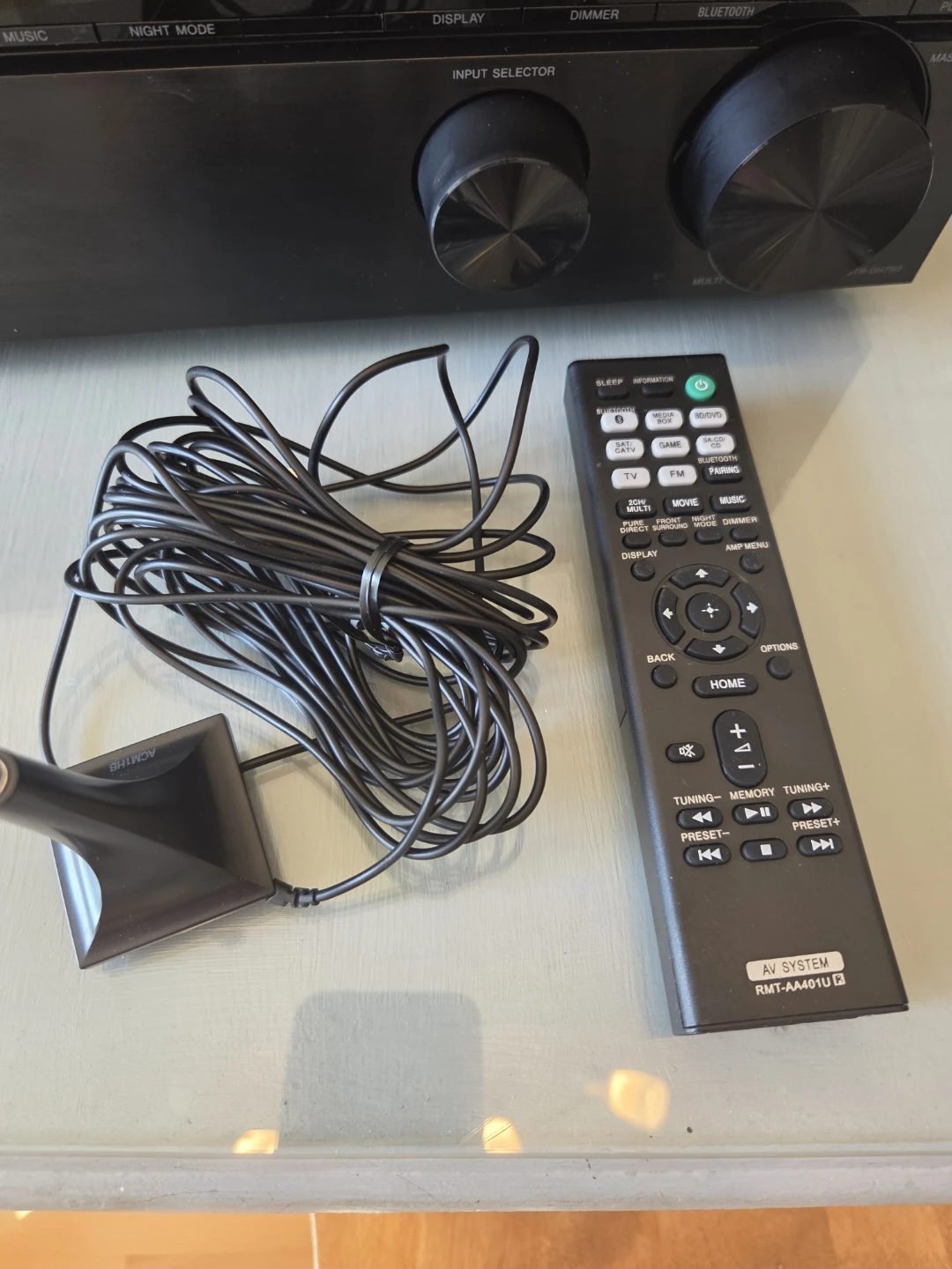 Sony AV Receiver str dh 790 atmos 7.1 4 k with remote - photo 4