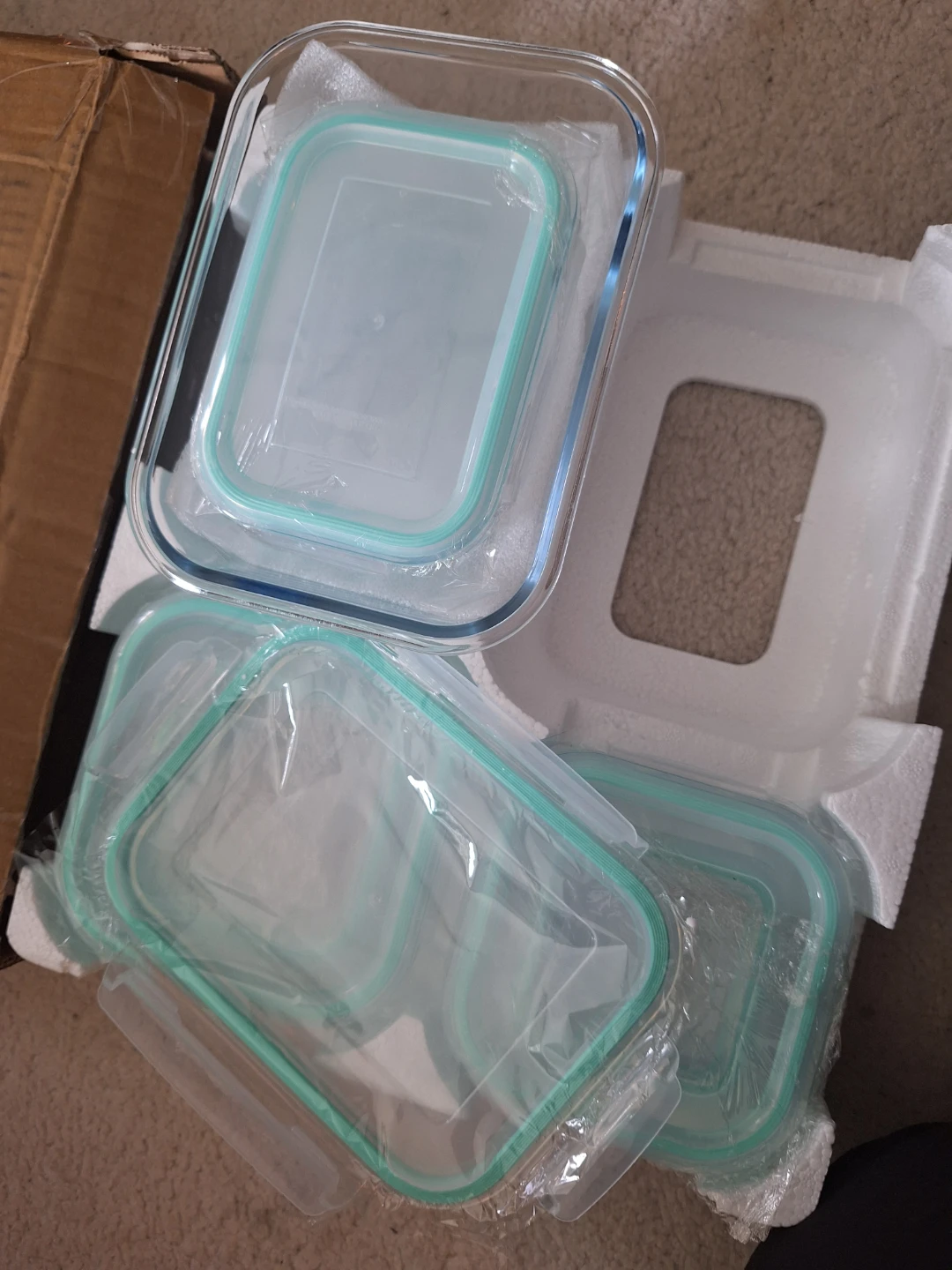 NEW Glass Food Storage Containers with Lids - 8 Pack - photo 4