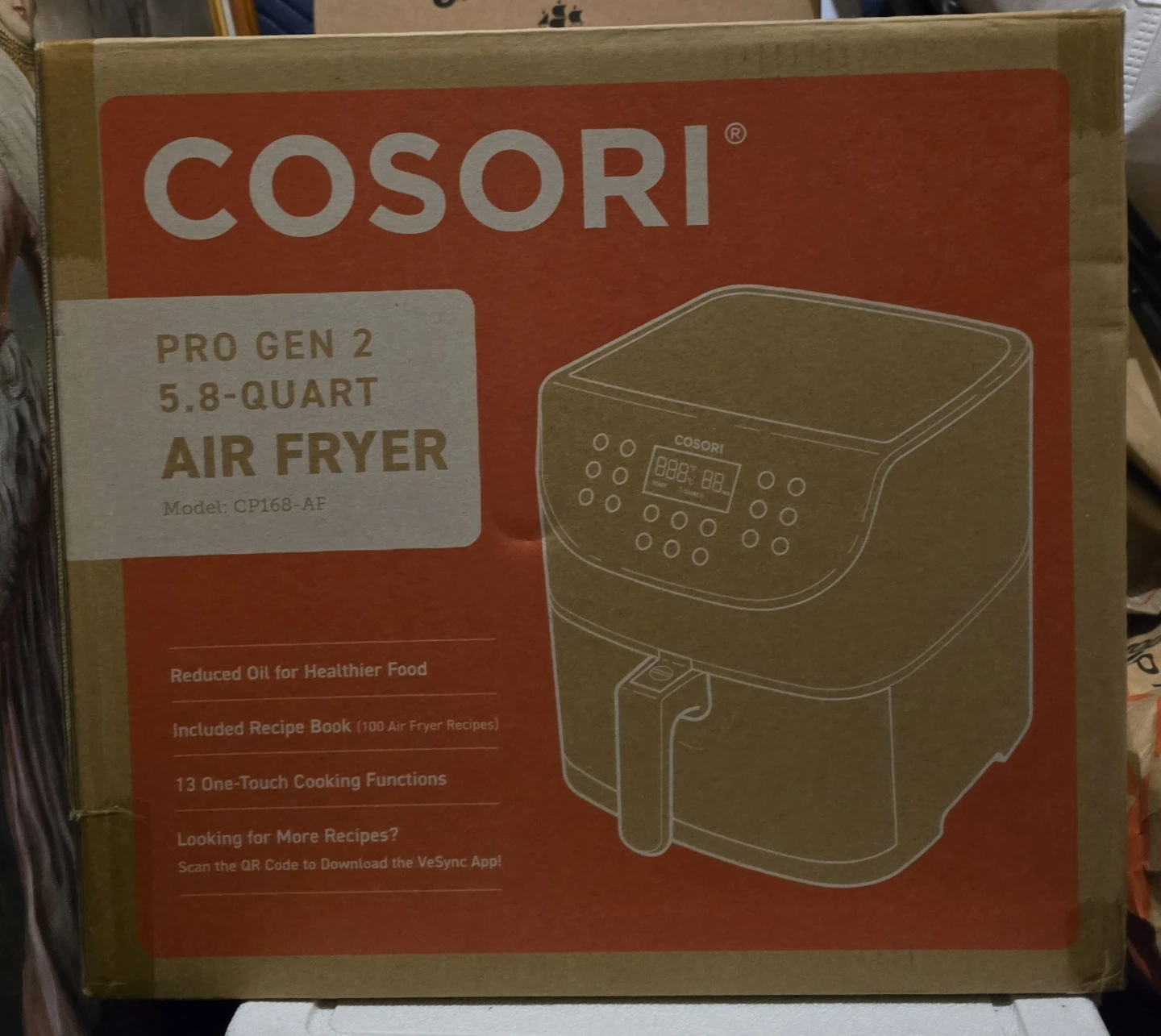 COSORI Pro Gen 2 5.8-Quart Air Fryer