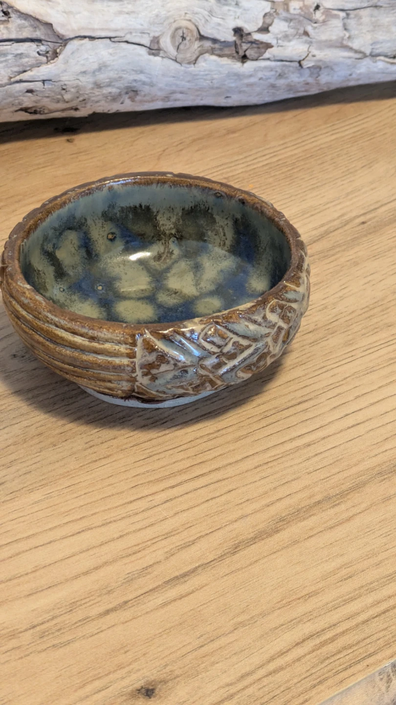 Handmade Ceramic Snake Bowl - photo 2