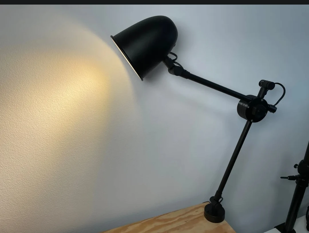 Black Adjustable Desk Lamp - photo 2