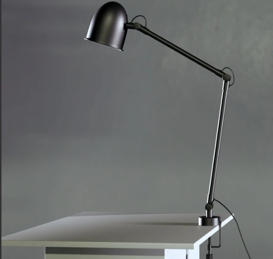 Black Adjustable Desk Lamp - photo 3