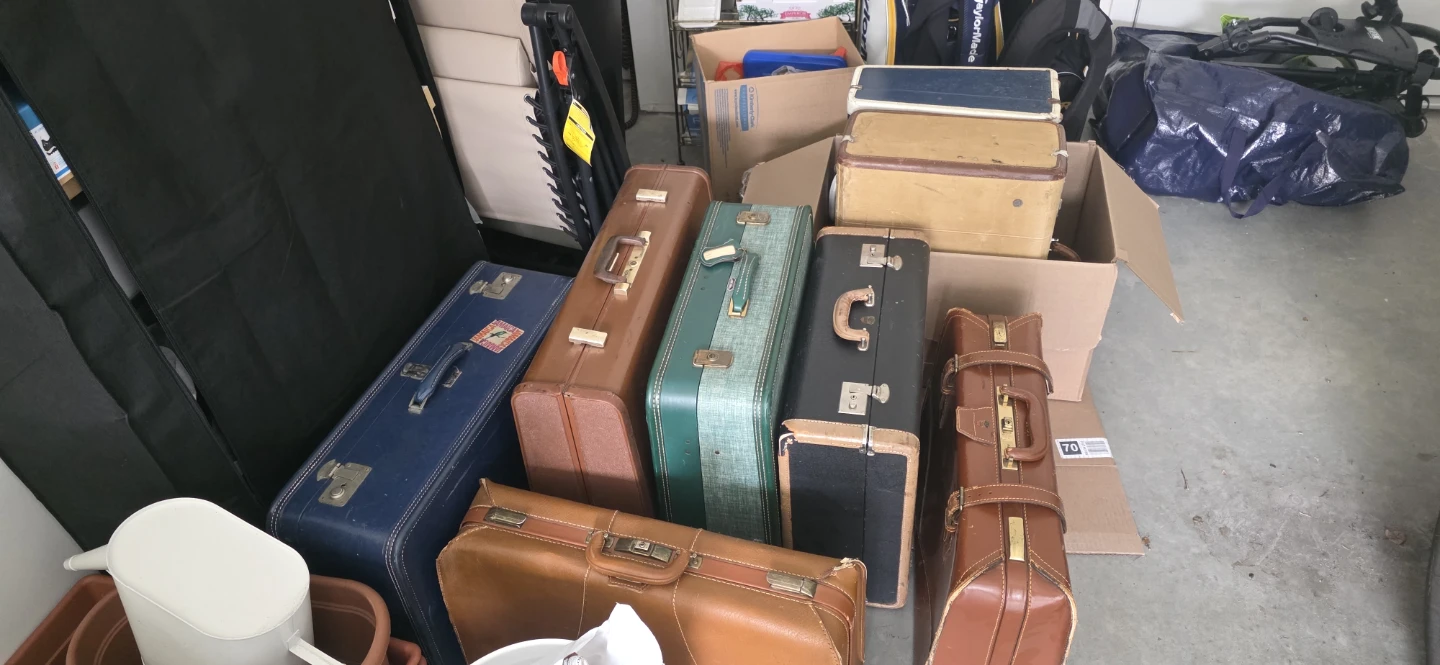 Collection of Vintage Suitcases (will be disposal soon)
