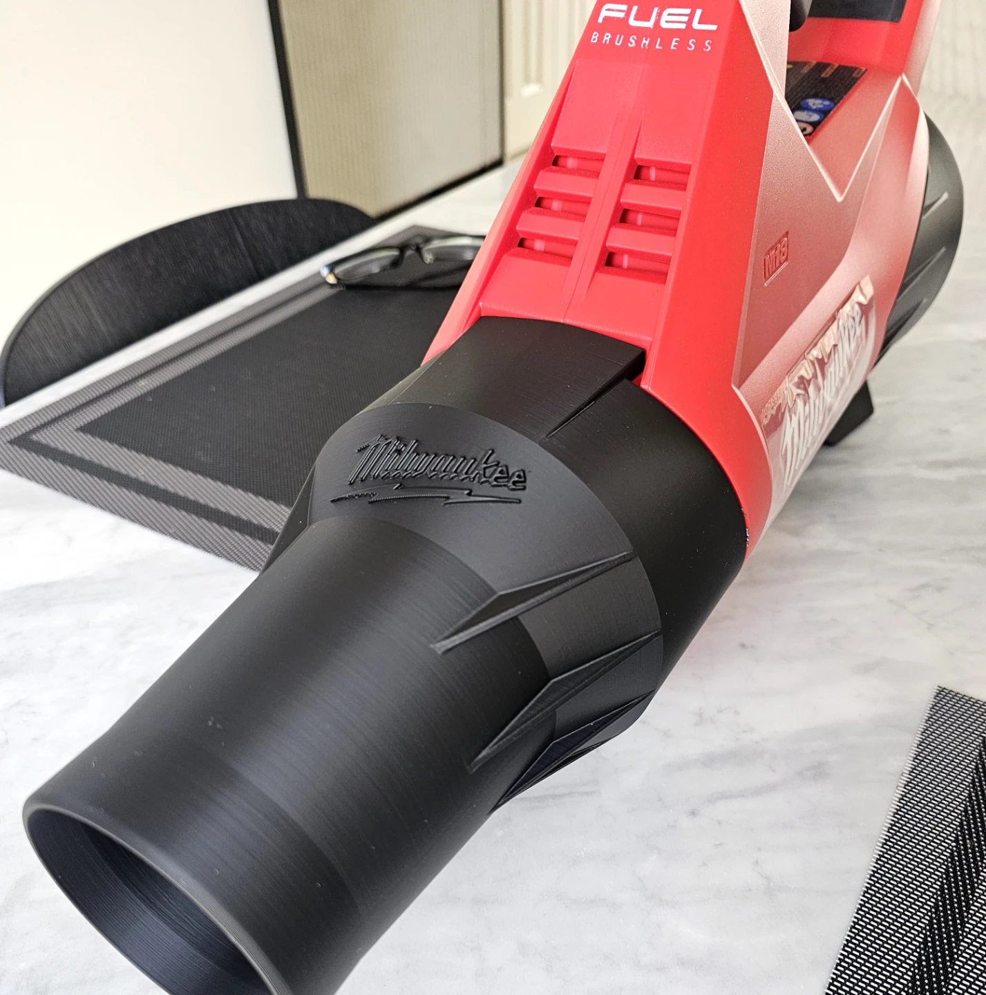 Snubby Nozzle for Milwaukee Leaf Blower (Just the Nozzle)