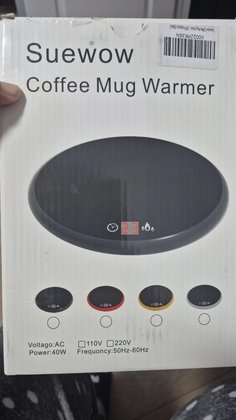 Suewow Coffee Mug Warmer - Black - photo 3