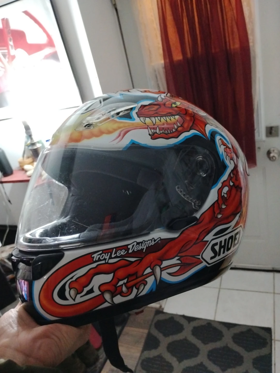 Shoei Motorcycle Helmet - Troy Lee Designs - photo 2