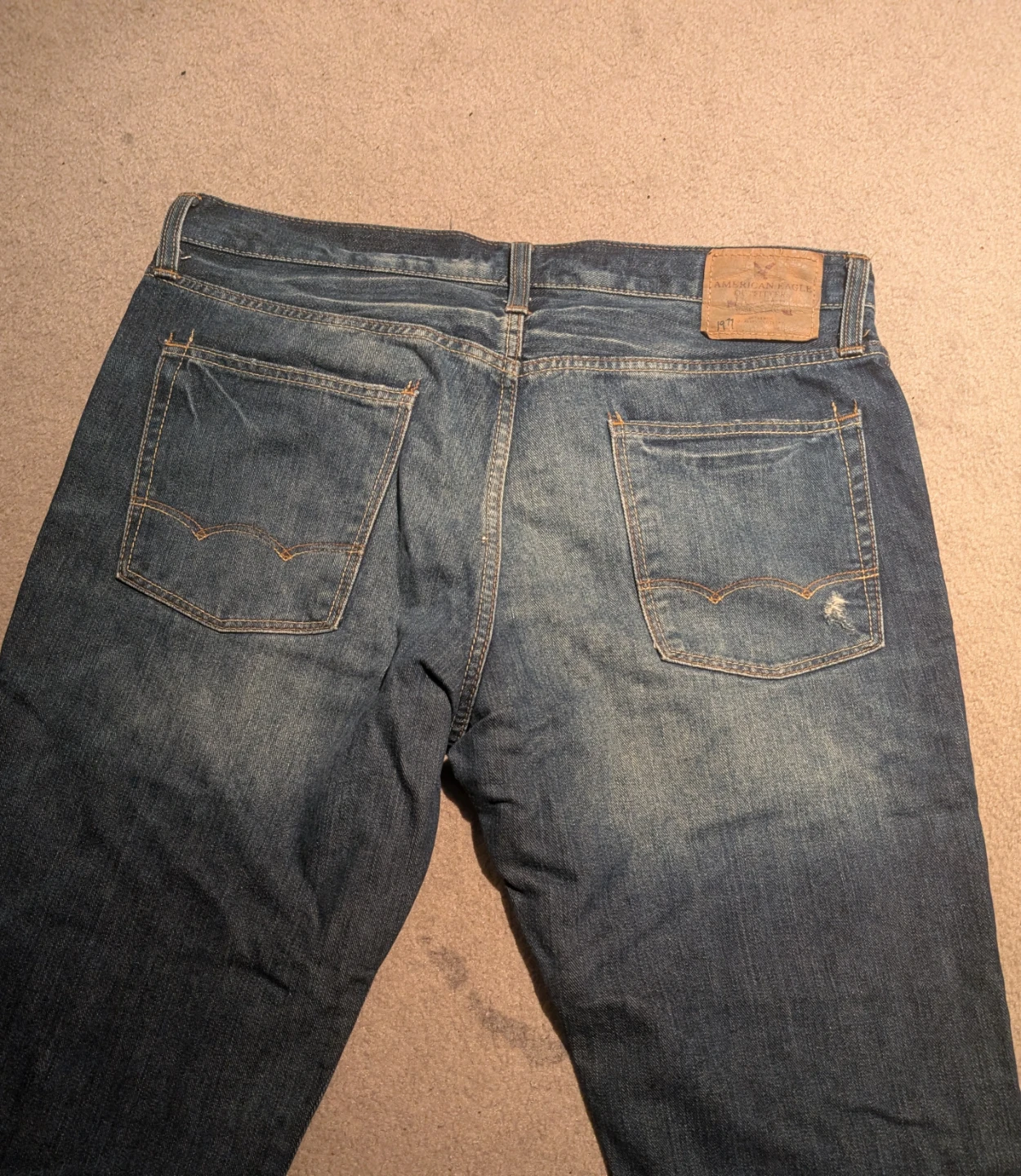 American Eagle Men's Blue Denim Jeans - photo 2