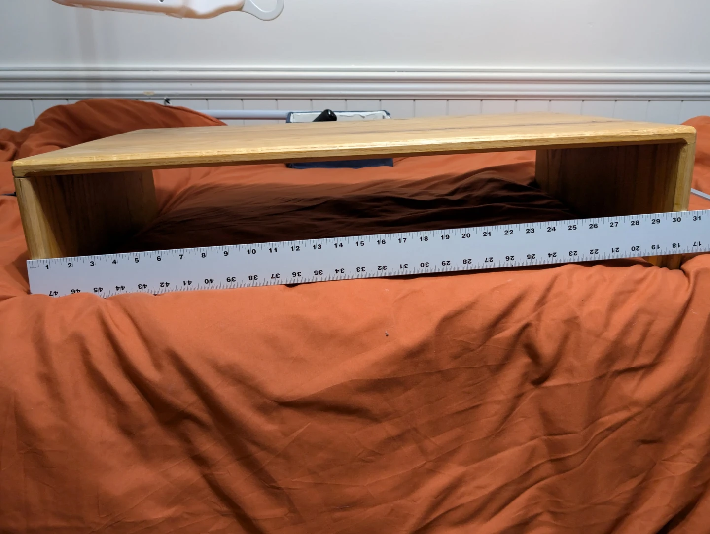 Wooden Monitor Riser Stand - photo 2