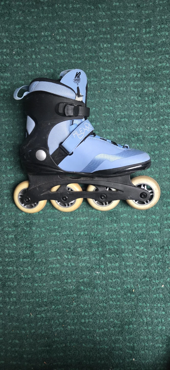K2 Speed Flex Inline Skates - Blue Size 8 U.S - photo 2