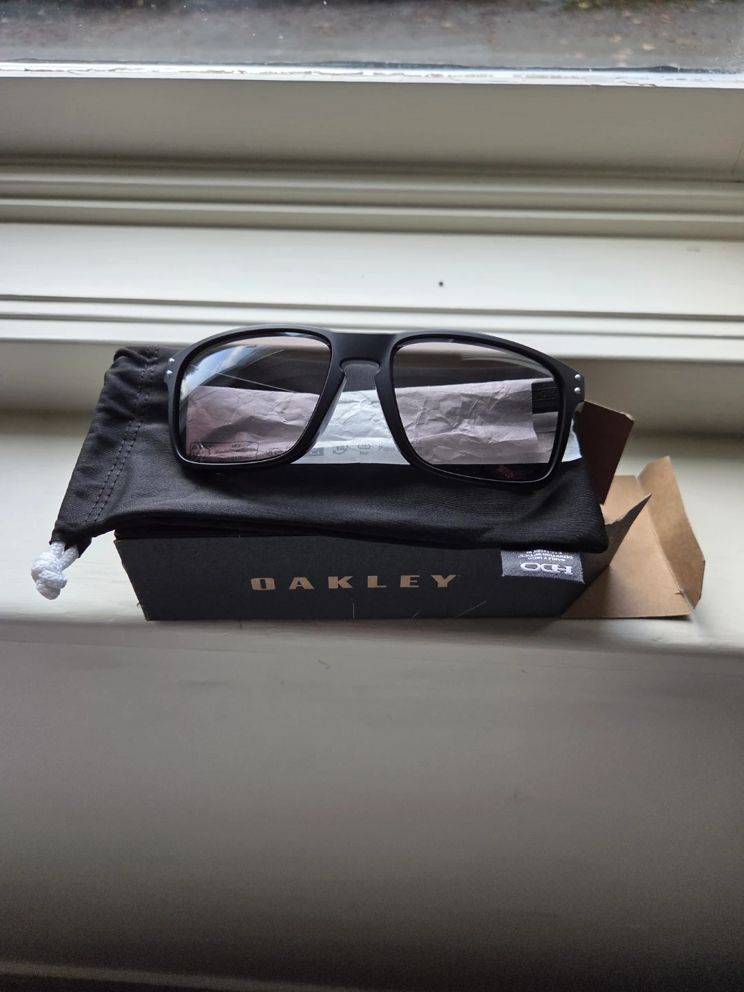 Oakley Holbrook XXL Matte Black Prizm Slate Sunglasses