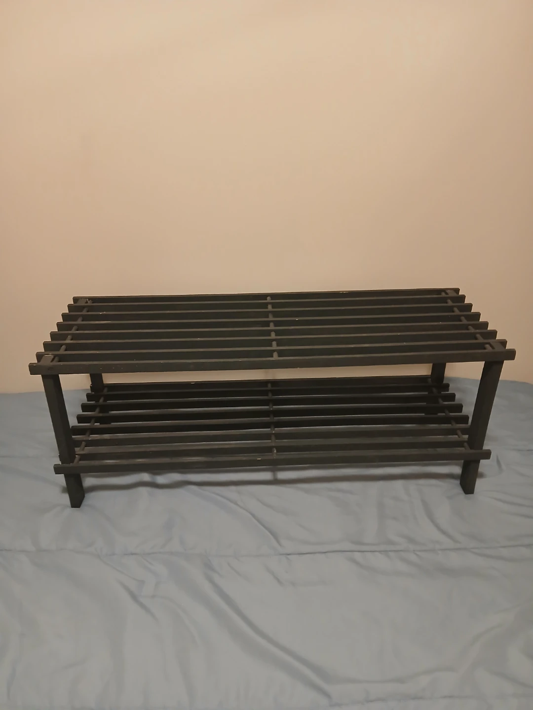 Two-Tier Shoe Rack