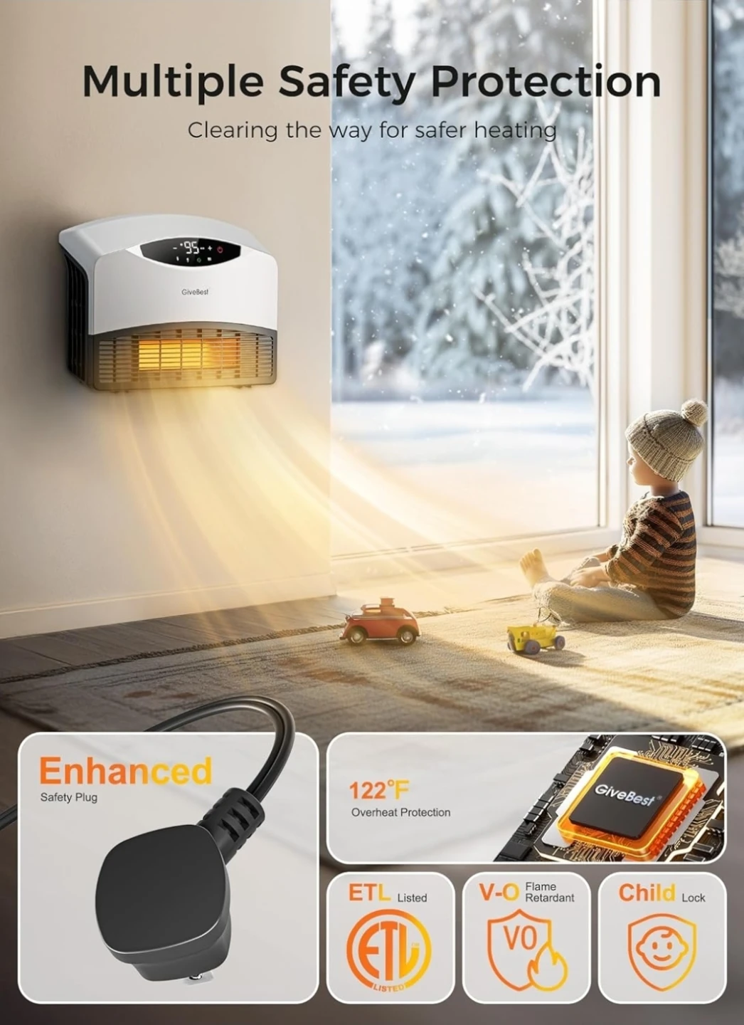GiveBest Electric Space Heater - photo 4
