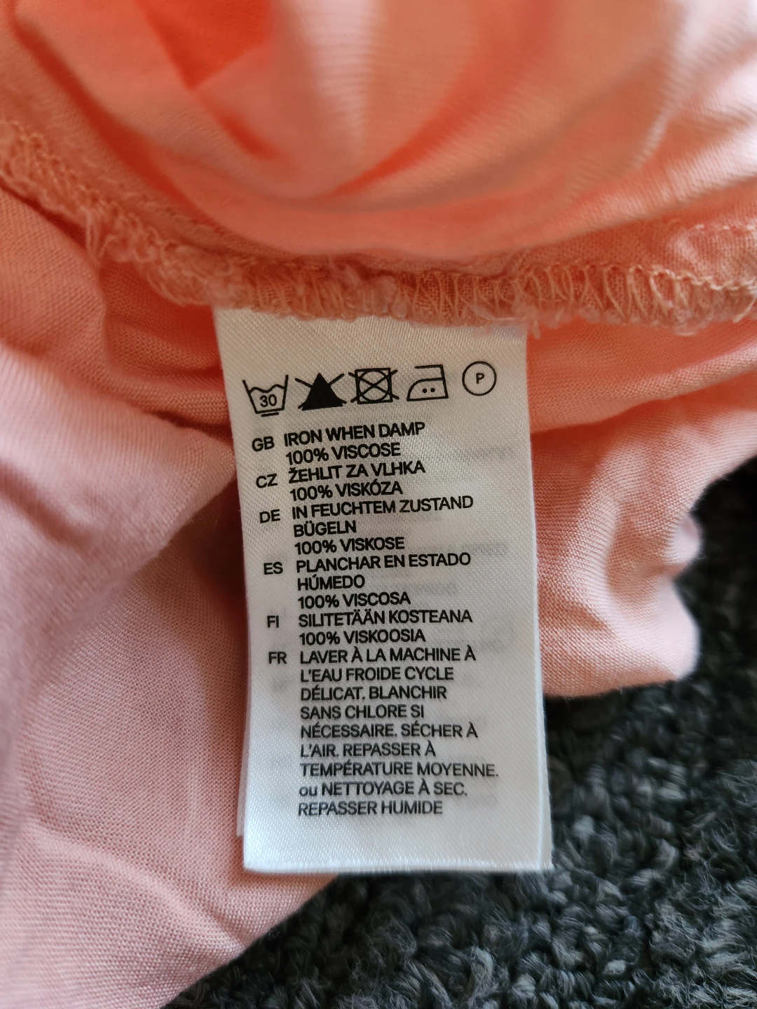 Divided by H&M Button-Front Mini Dress - Size 8 - photo 5