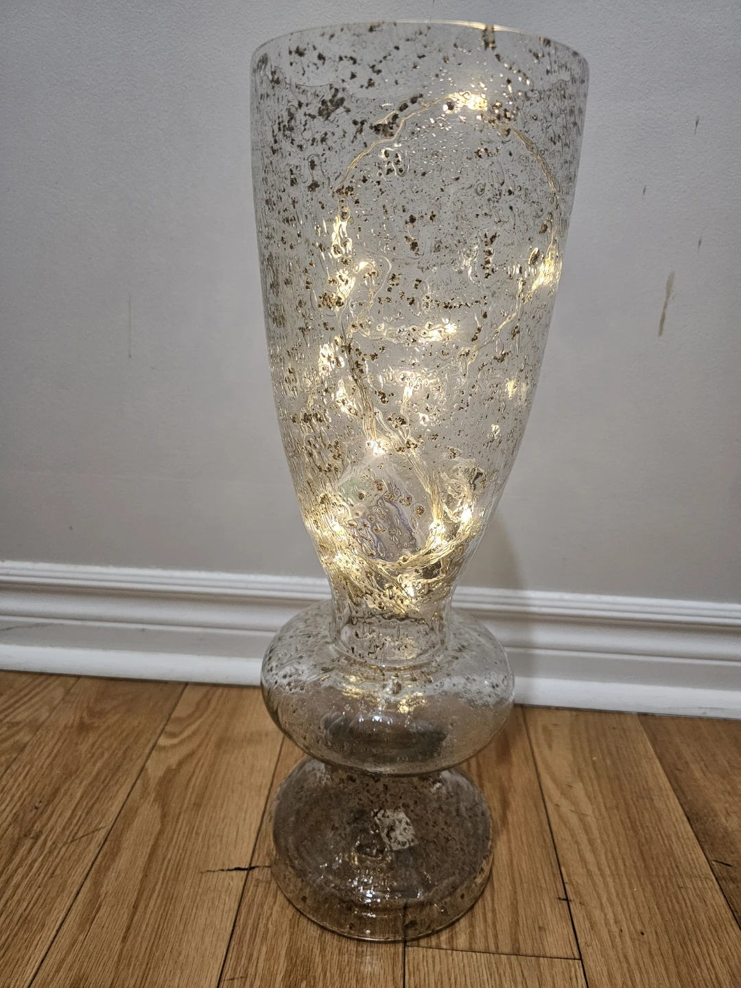 Fox Home Large Decorative Glass Vase :Mercury Style - photo 2