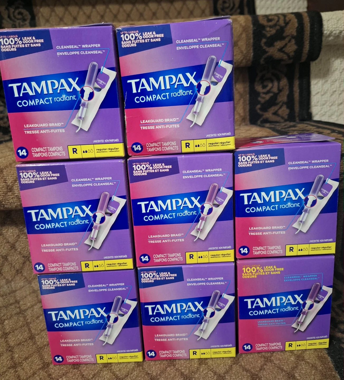 Brand new- Tampax Compact Radiant Tampons