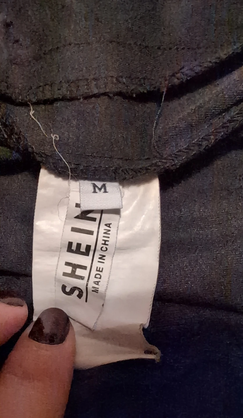 Shein Black Pants Size M - photo 2