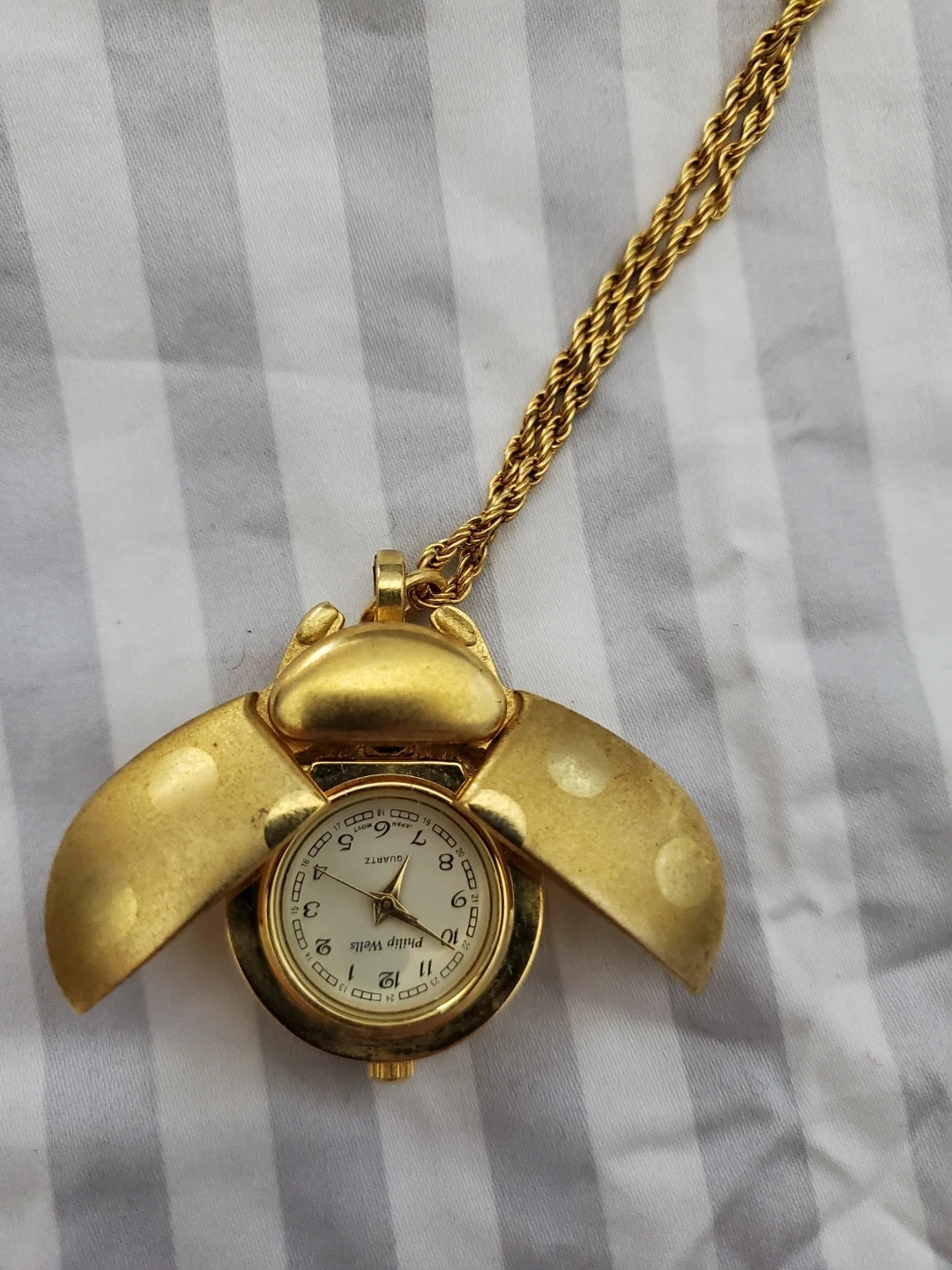 Vintage lady bug pocket watch - photo 5