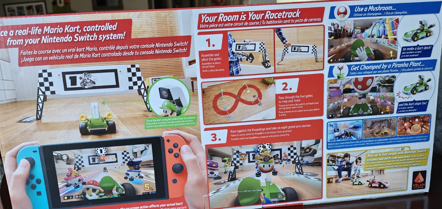 Nintendo Switch Mario Kart Live: Home Circuit Luigi Set - photo 3