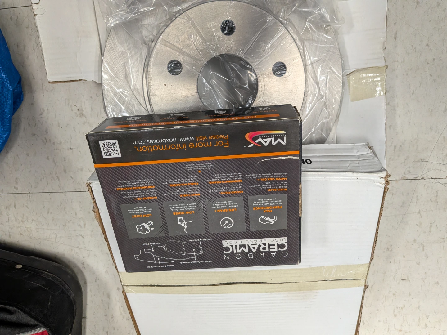 MAX Carbon Ceramic Brake Pads & Rotors - photo 2