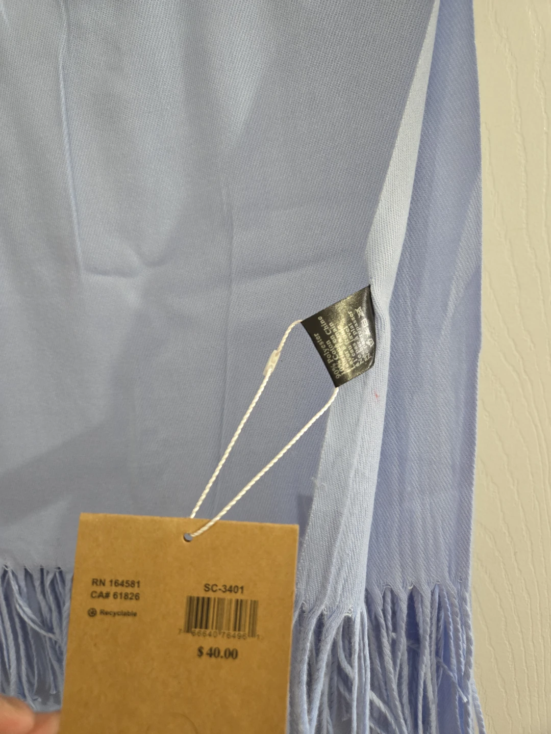 Just Cozy Scarf - Light Blue - photo 2