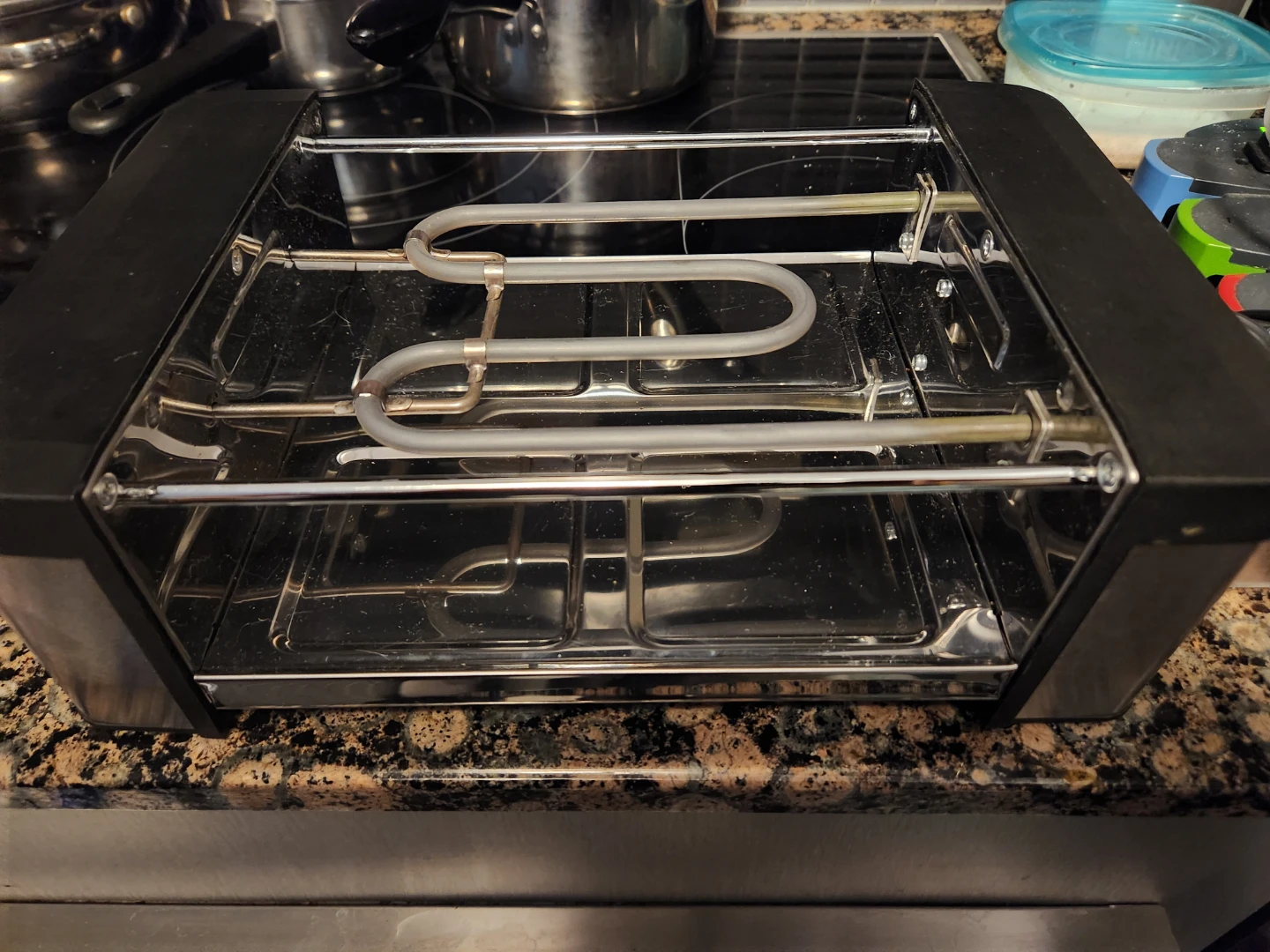 Electric Grill Toaster Oven