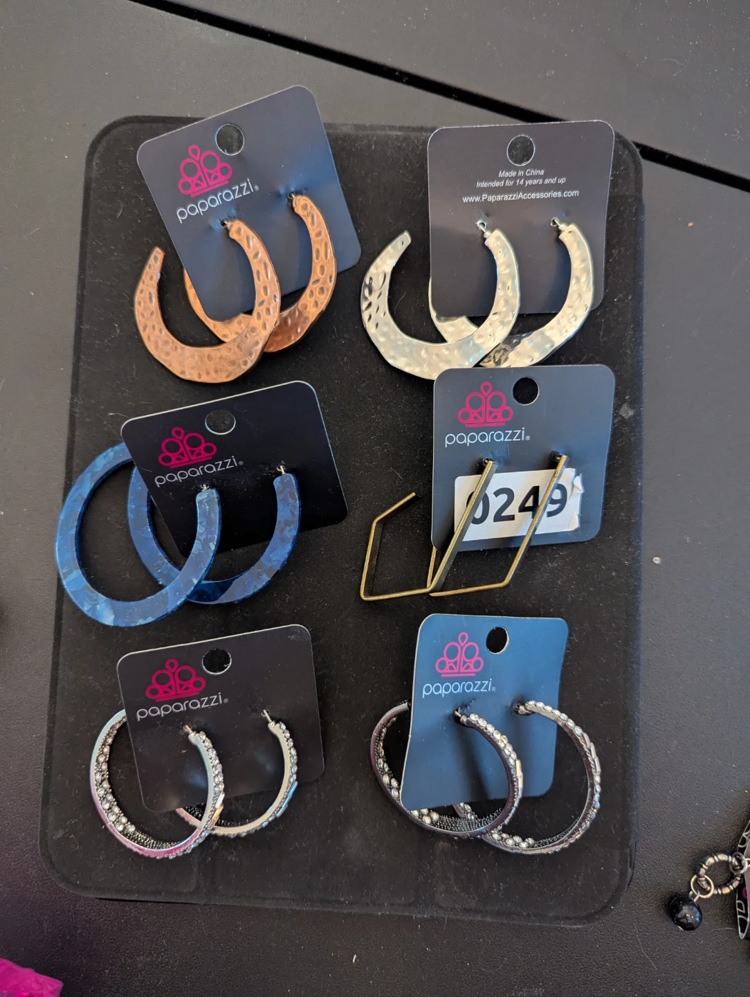 Earrings and Rings Multiple Pairs