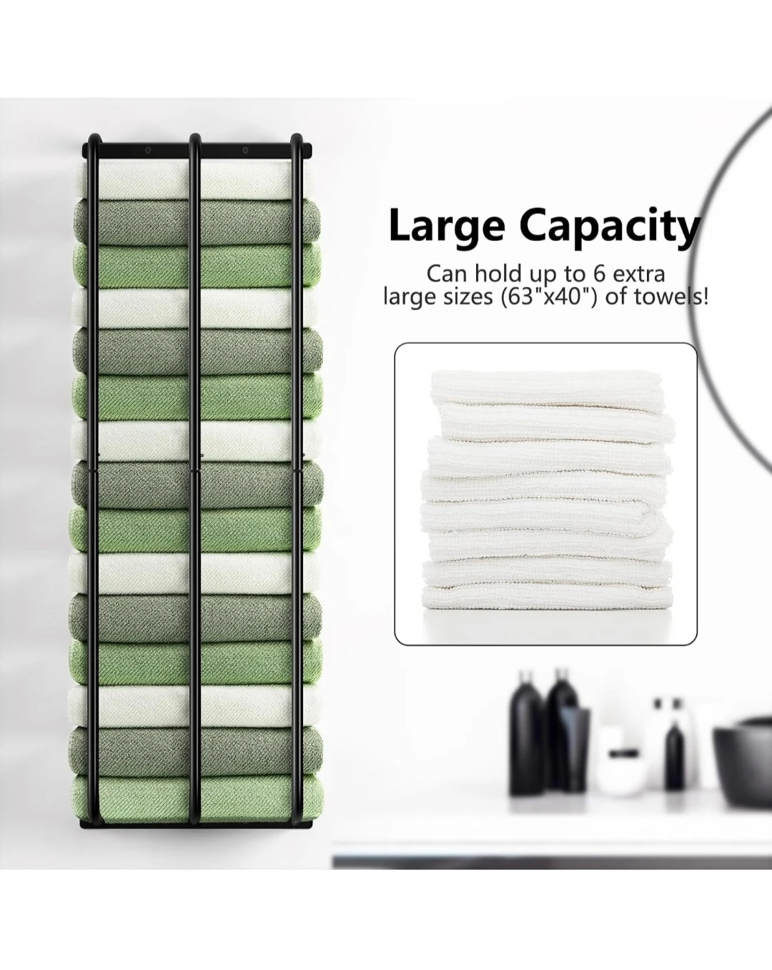 Space Saver Towel Rack - photo 3