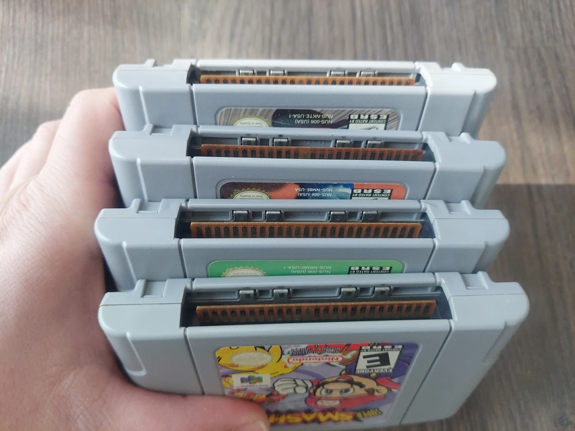 12-Game N64 Bundle - Mario Kart, Smash Bros, Donkey Kong, Kirby - photo 4
