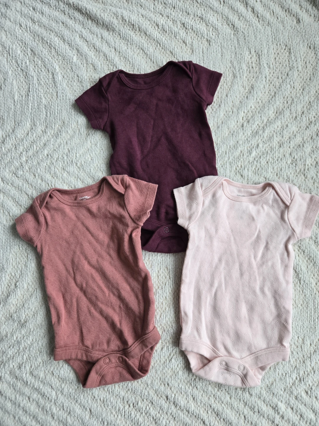 Newborn Bodysuits - 3 Pack
