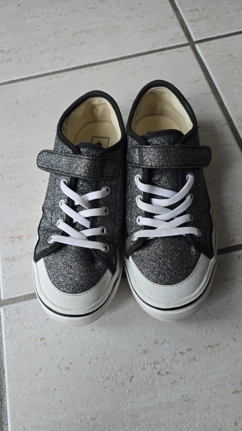 Vans Glittery Sneakers - Kids Size 4Y - photo 2