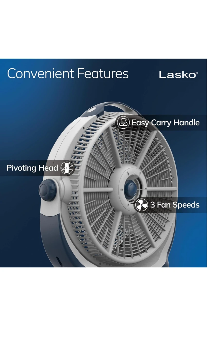 Lasko Wind Machine 20" Floor Fan - photo 2