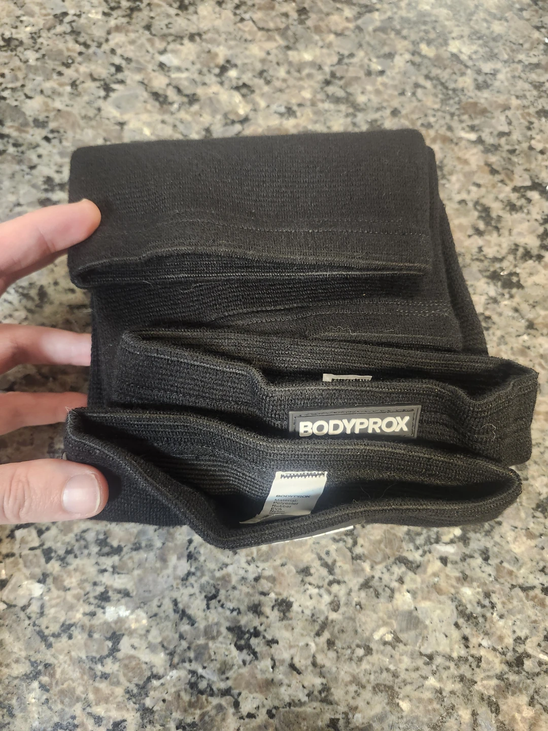 BODYPROX Protective Knee Pads - Black - Large (2 Pack) - photo 2
