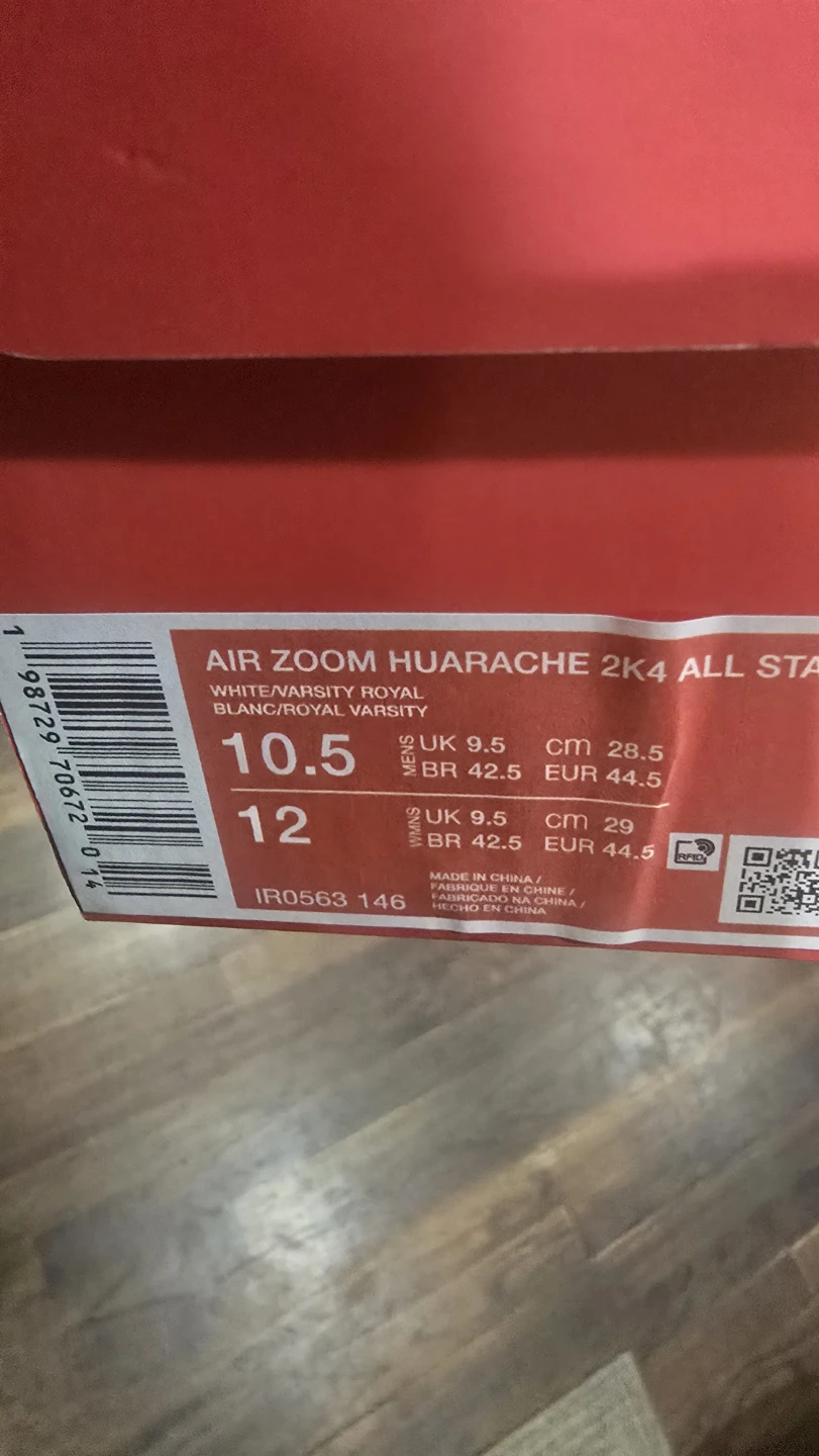 Nike Air Zoom Huarache 2K4 All Star "2004" - photo 4