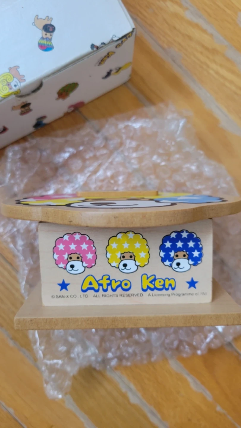 Afro Ken Wooden Jewelry Box with Mirror - photo 3