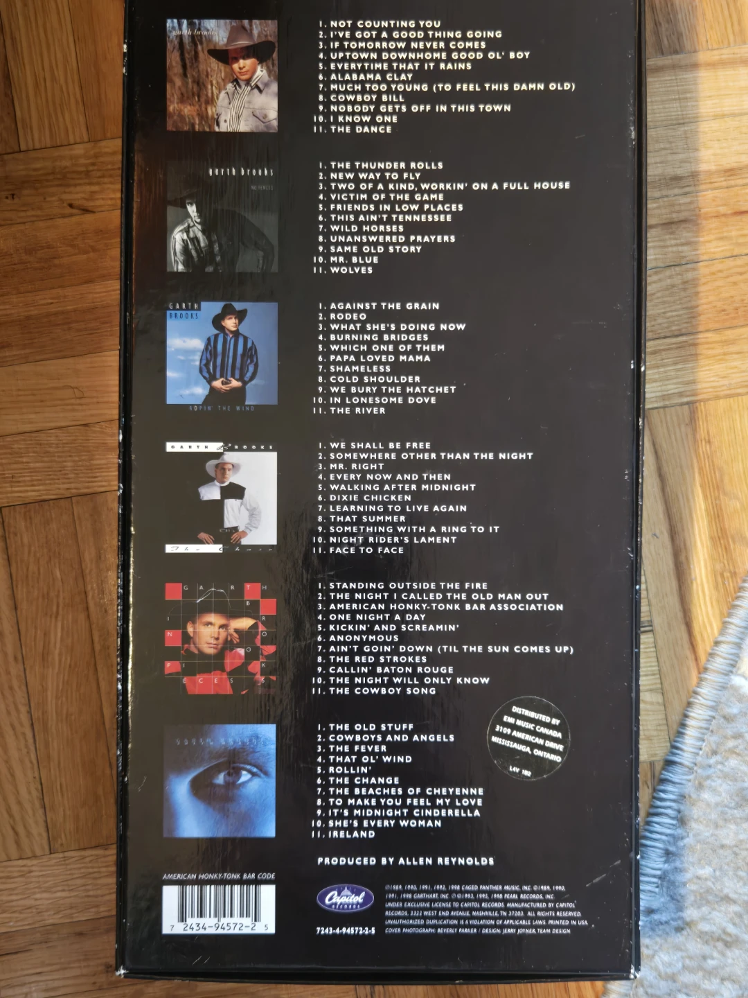 Garth Brooks The Limited Series 6 CD Box Set - photo 2