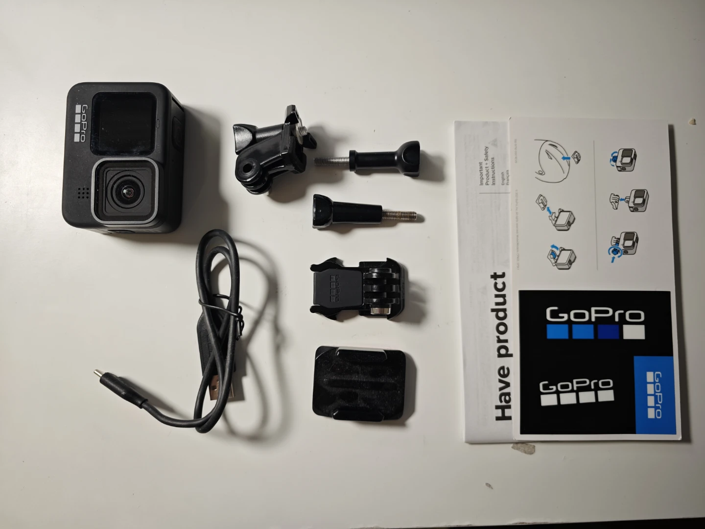 GoPro HERO9 Black Action Camera with 2 brand new batteries - photo 2