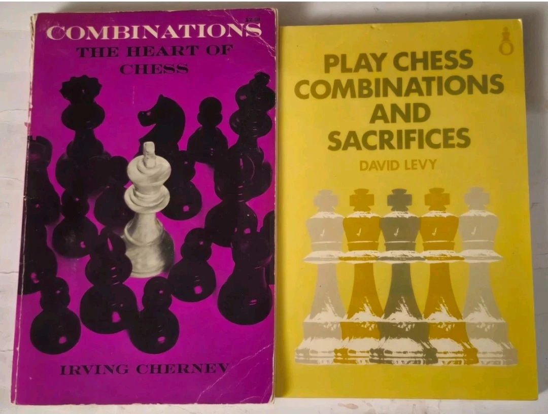Set of 4 vintage Chess Strategy Books - photo 4