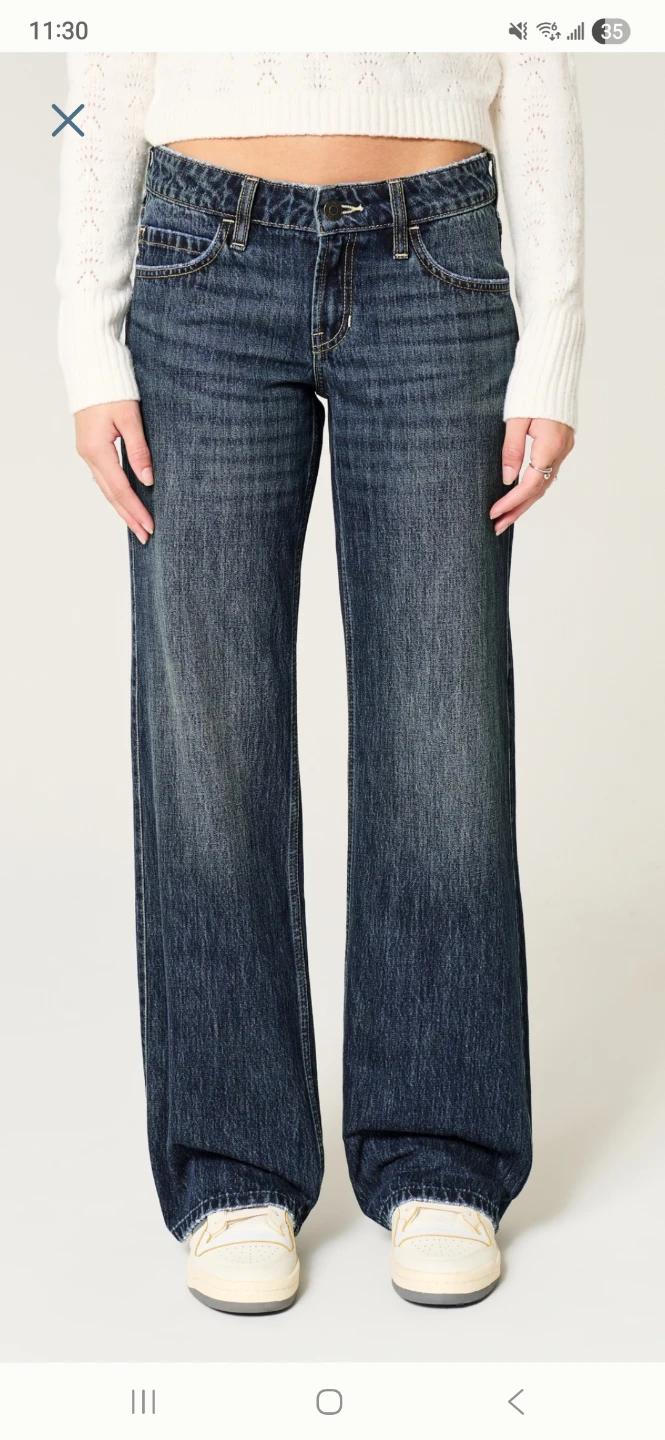 Hollister Low-rise Baggy Jeans
