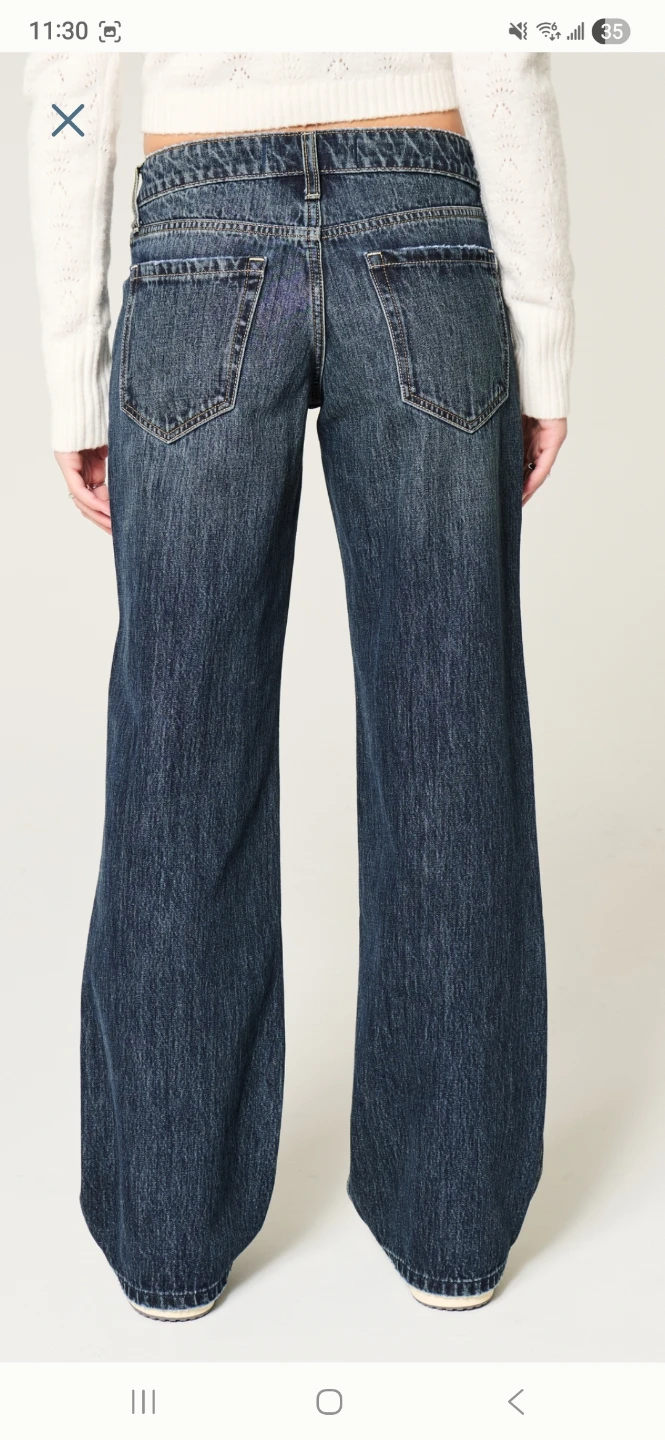 Hollister Low-rise Baggy Jeans - photo 2
