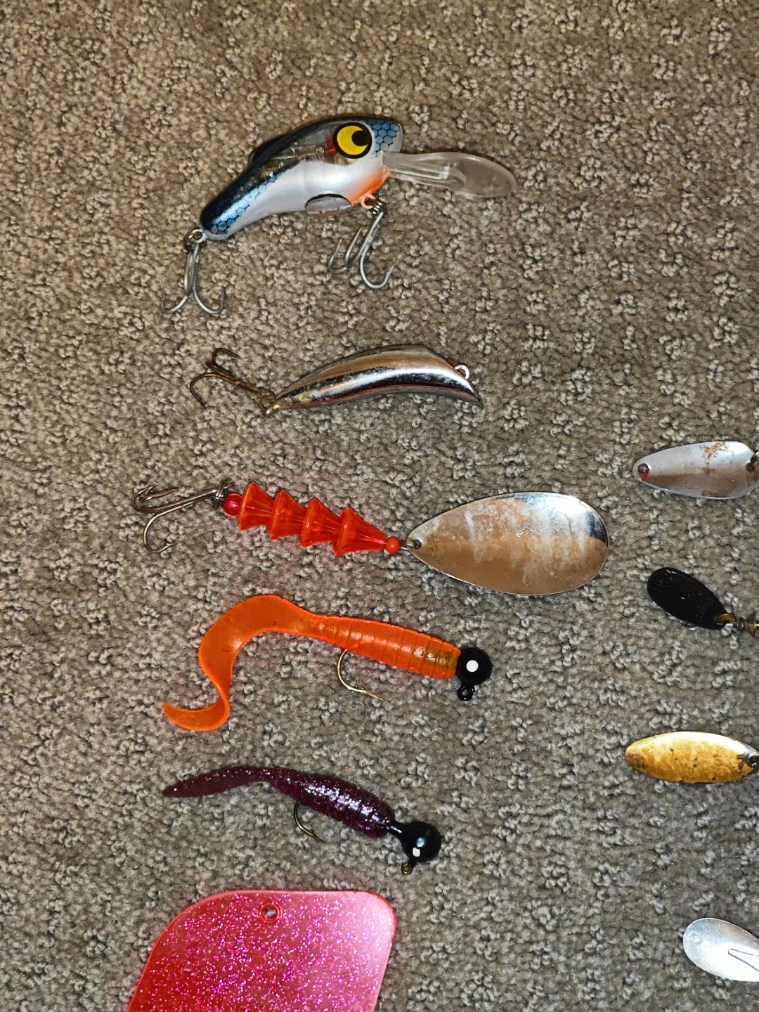 Various Casting Fishing Lures Decoy Hook - 11 Pieces - photo 5